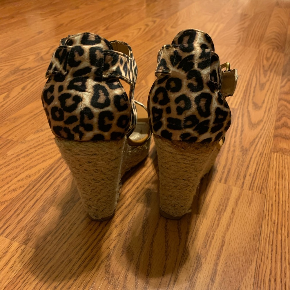 Leopard Wedges - Picture 4 of 5